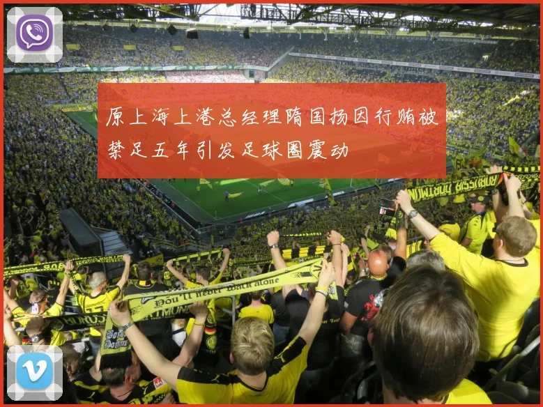 原上海上港总经理隋国扬因行贿被禁足五年引发足球圈震动